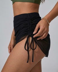 🌊¡Gran oferta de verano: 38% de descuento!👙Bikini de talle alto con falda y control de abdomen.